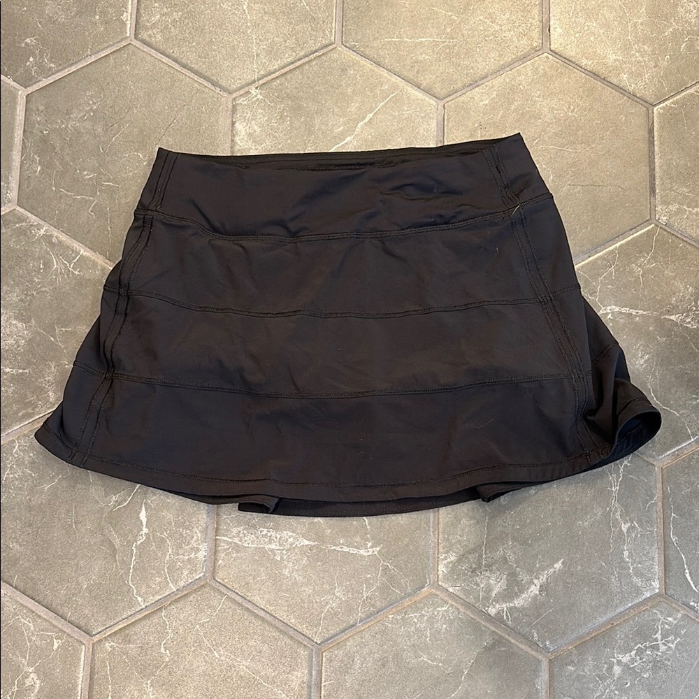 lululemon athletica Black Mini Skirt